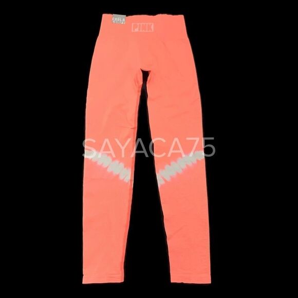 VS PINK Cool & Comfy High Waist Tight Neon XS S L - Picture 1 of 2